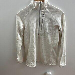 Patagonia W's R1® Pullover Off White Size Small